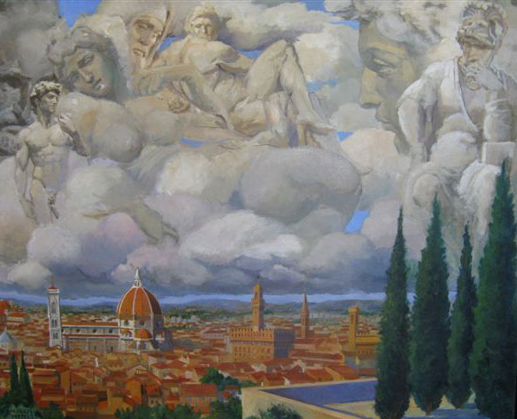 Nubes sobre Florencia