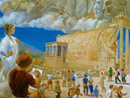 Apuntes en la Acrópolis de Atenas