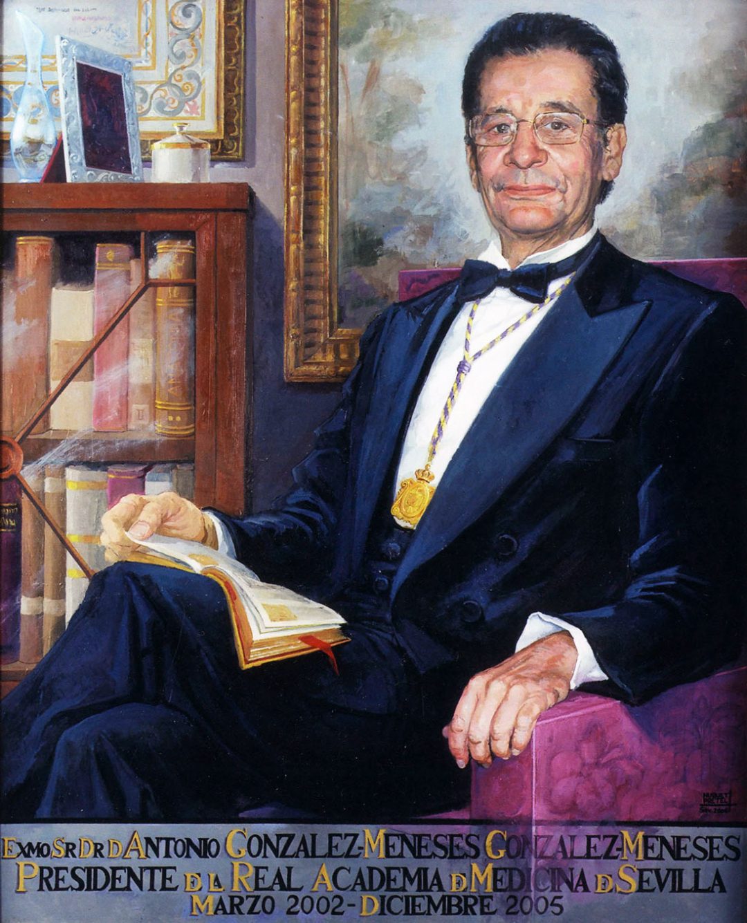 Retrato del Dr. González Meneses