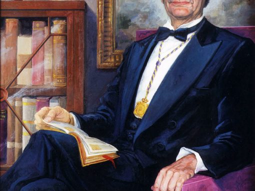 Retrato del Dr. González Meneses