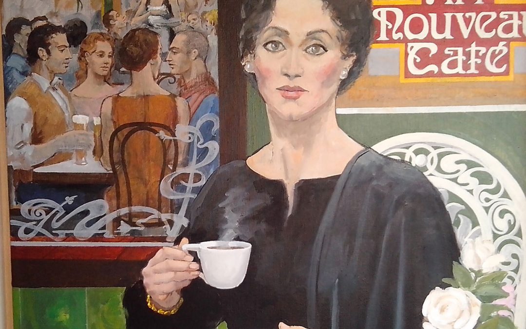 Melancólica Dama de Negro